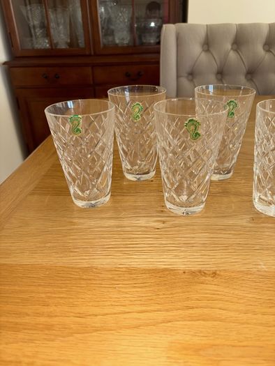 Vintage Waterford Crystal 10oz Kylemore Tumblers