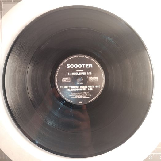 SCOOTER- Rhapsode in E! + Hyper Hyper - Club Tools Records - Top NOTCH Trance BELTER on the B-SIDE - Hidden GEM!!