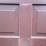 Pair Solid Teak Garage Doors Image 4