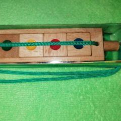 Wooden Brain Teaser Spot Colour Puzzle
