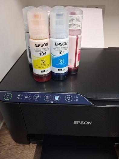 Epson EcoTank ET-2861 Printer with spare Ink Refills