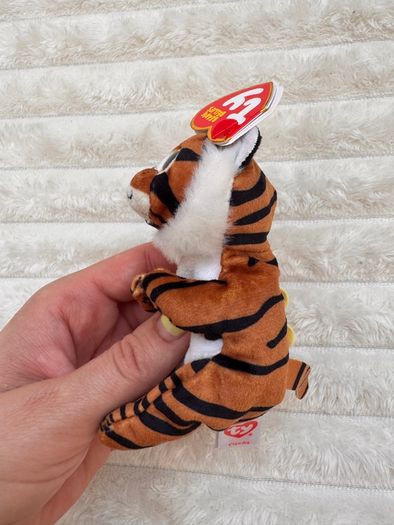 TY Beanie Babies Tiger Clawdia approx. 10 cm keychain Please see photos