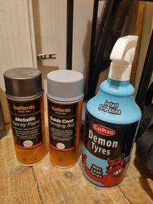 Halfords Spray Paint | Halfords Guide Coat | Demon Tyres Spray