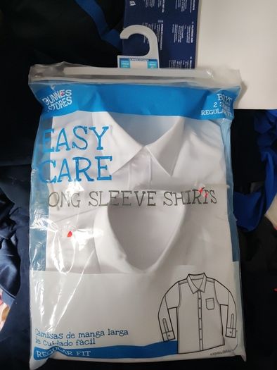 BNWT 2pk school shirt age 3-4