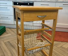Side table with storage
