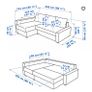 corner sofa bed - IKEA Image 6
