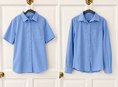3 shirts and one polo