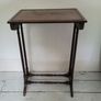 Antique mahogany side table Image 2