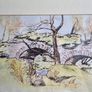 "Bridge at Laragh" Watercolour by Michael Walsh - Signed and dated Image 4