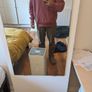 Men's Pastel Pink Pullover Hoodie Image 3