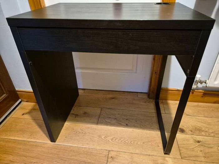 ikea micke desk brown