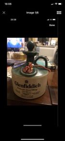 Rare Vintage Glenfiddich Ceramic Crock