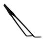 Reptile Nova Tweezer Curved 27cm Image 2