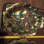 2 mid century enameled plates Image 3