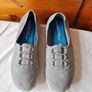 skechers empire sweet slip ons Size 8 eu 41 grey suade In like new condition Image 3