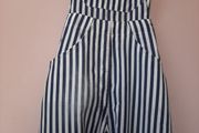 vintage beautiful dungarees with braces