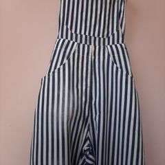 vintage beautiful dungarees with braces