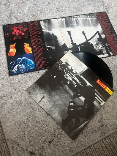 Vinyl Record Eagles Live