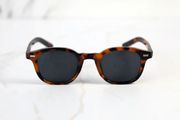 Tortoiseshell Rectangular Sunglasses UV400 (New)