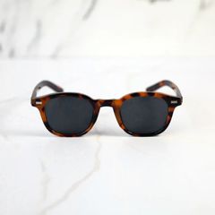 Tortoiseshell Rectangular Sunglasses UV400 (New)