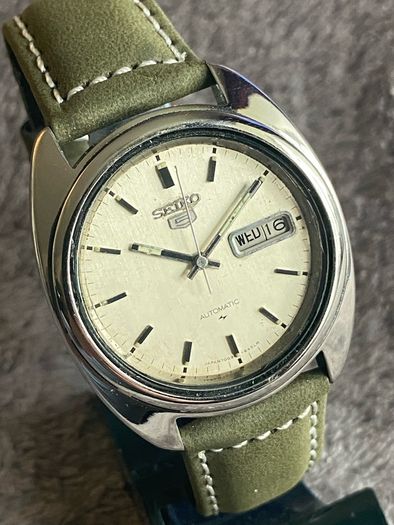 Retro SEIKO Automatic Day/Date Batman case