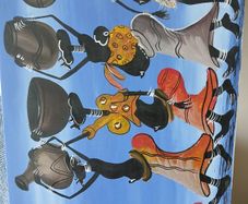 Original signed acrylic painting 68cm by 47 cm