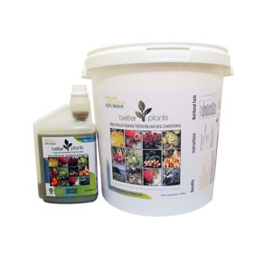 10kg Dried Milled & 1ltr Organic Liquid Fertilizer