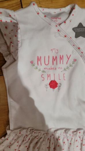 F&F Babygrow with skirt attached Age 12-18 months