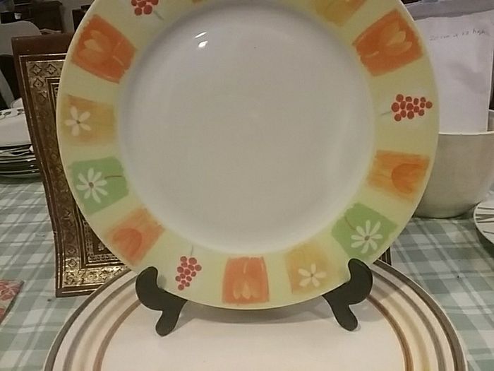 Three Mix & Match Dinner Plates
