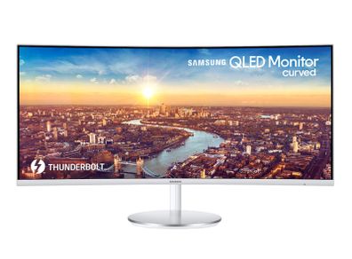 Samsung 34 inch Ultrawide Curved QLED Monitor C34J791WTU Gaming Office