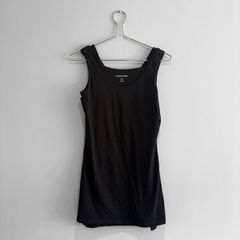 Pre Owned Dunnes Stores Black Tank Tops x3
