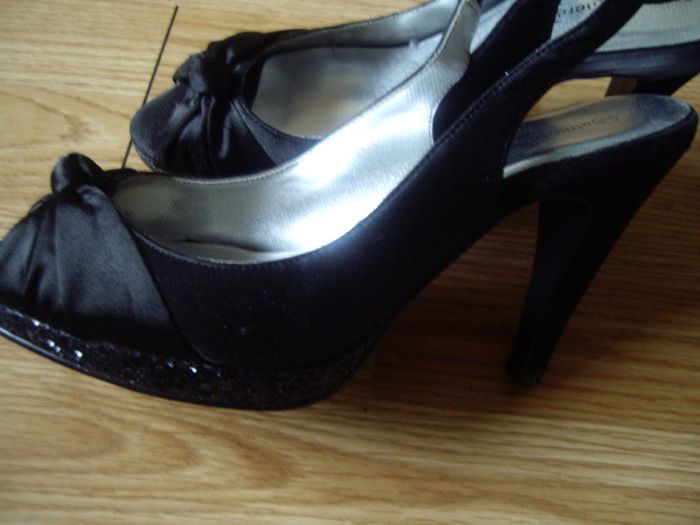 Brand new black shoes