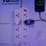 10 Socket Universal Plug Power Strip USB & C-type Image 3