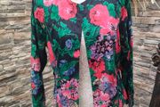 Miss Selfridge floral print blouse limited edition size s