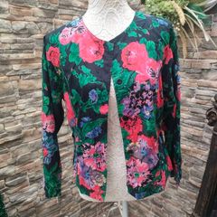 Miss Selfridge floral print blouse limited edition size s