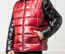Guess Men's Jacket/Gilet 2in1 Oversize fit XL
