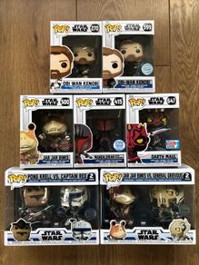 Funko Star Wars: The Clone Wars Exclusive Pops (Various Prices)
