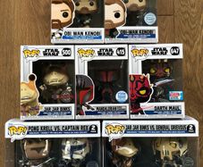 Funko Star Wars: The Clone Wars Exclusive Pops (Various Prices)