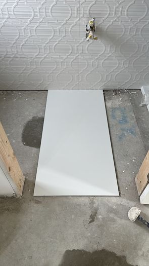 120 x 60 cm Glaciar Matt White Tile