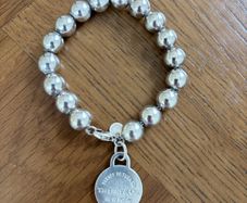 Tiffany & Co. Silver Ball Bracelet