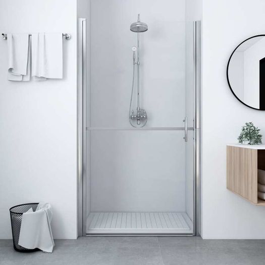 Shower Door Tempered Glass 81x195 cm