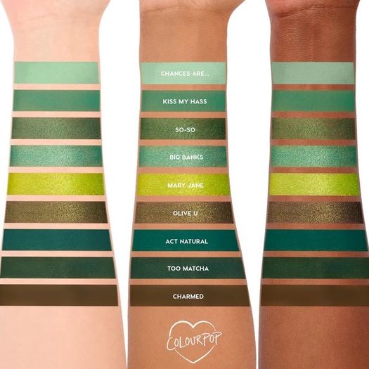 Colorpop Just my luck eyeshadow