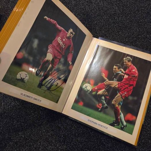Liverpool signed photos