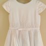 Sarah Louise Communion / flower girl  Dress size 7 years with tights Image 7
