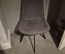 Grey Swivel Chair