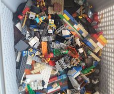 massive bundle of lego with figures