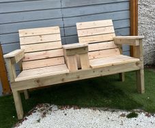 Handmade Garden Bench