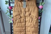 gilet Bnwt Freequent brand mustard gilet size small
