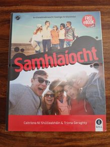 SECONDARY SCHOOL BOOKS - Irish Leaving Cert - Samhlaiocht - set of 2 books