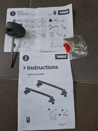 Roof Bars & Clamps for VW Golf